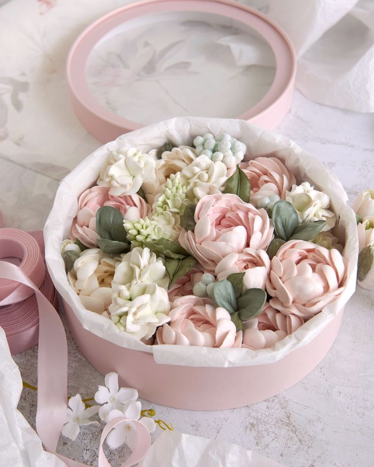 Зефирные букеты